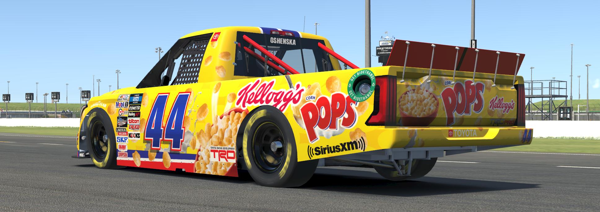 Toyota Tundra Truck 2022 Kelloggs Corn Pops Cereal by Brian J Oshenska