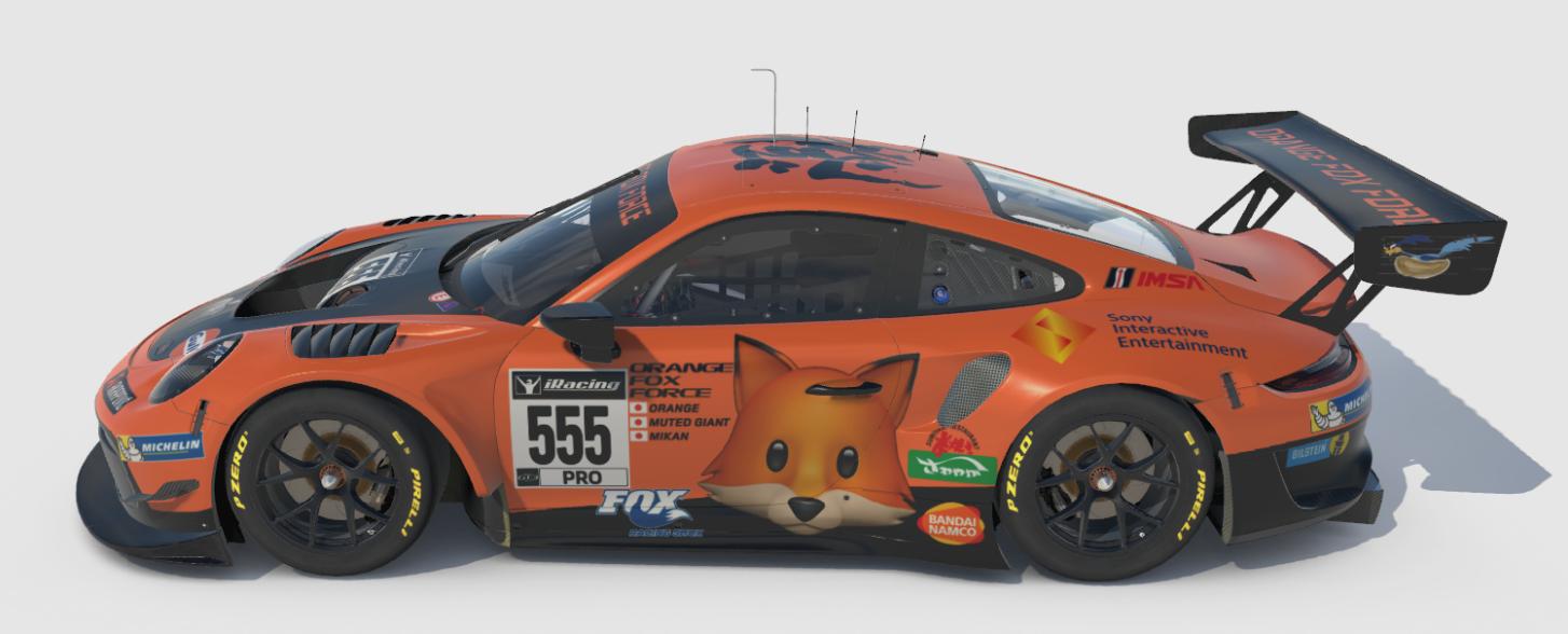 Preview of 911GT3R  OrangeFoxForce Team paint SUZUKA10h by Yuki Hirose