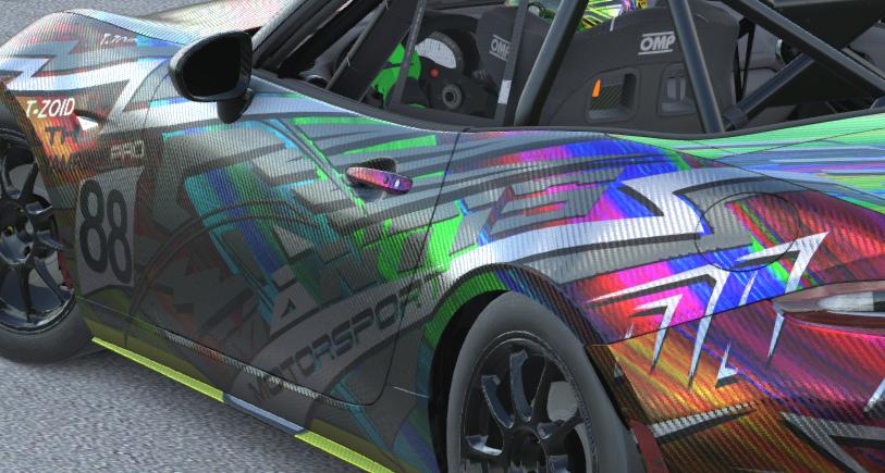 MAZDA MX-5 PSYCHO CHROME by Kirk S. - Trading Paints