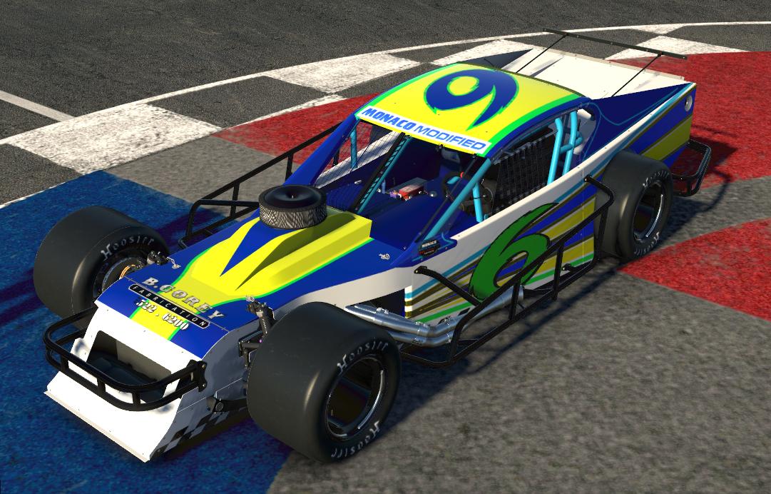 Ben Byrne Monaco Modified (custom number) by David K. - Trading Paints