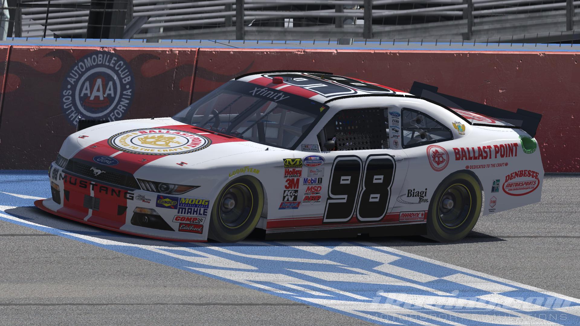Preview of #98 Aric Almirola Ballast Point (Fontana) by John Quinn
