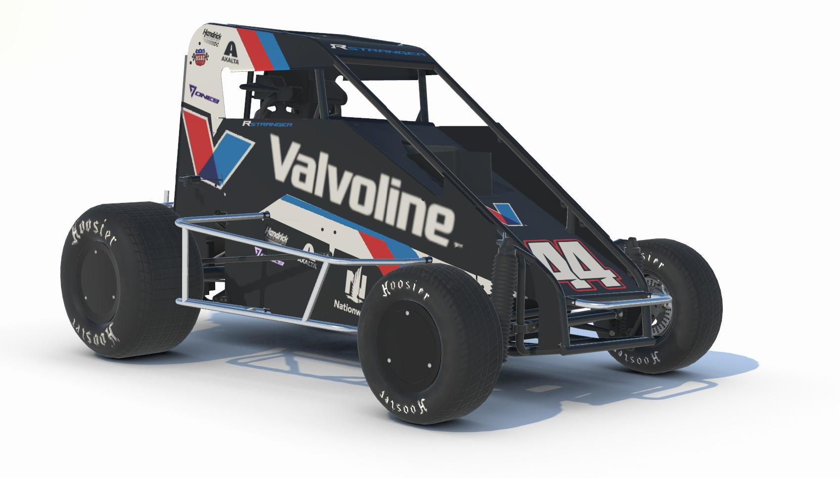 Preview of Valvoline Dirt Midget #44 R.Stranger by Chris Bleakley