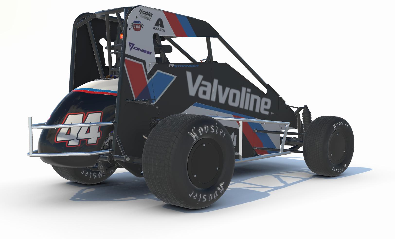 Preview of Valvoline Dirt Midget #44 R.Stranger by Chris Bleakley