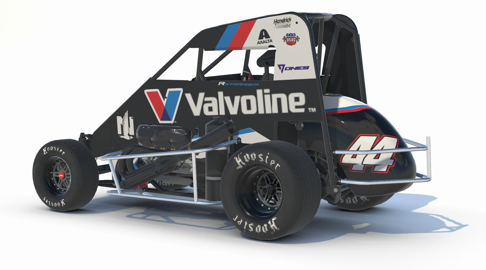 Preview of Valvoline Dirt Midget #44 R.Stranger by Chris Bleakley