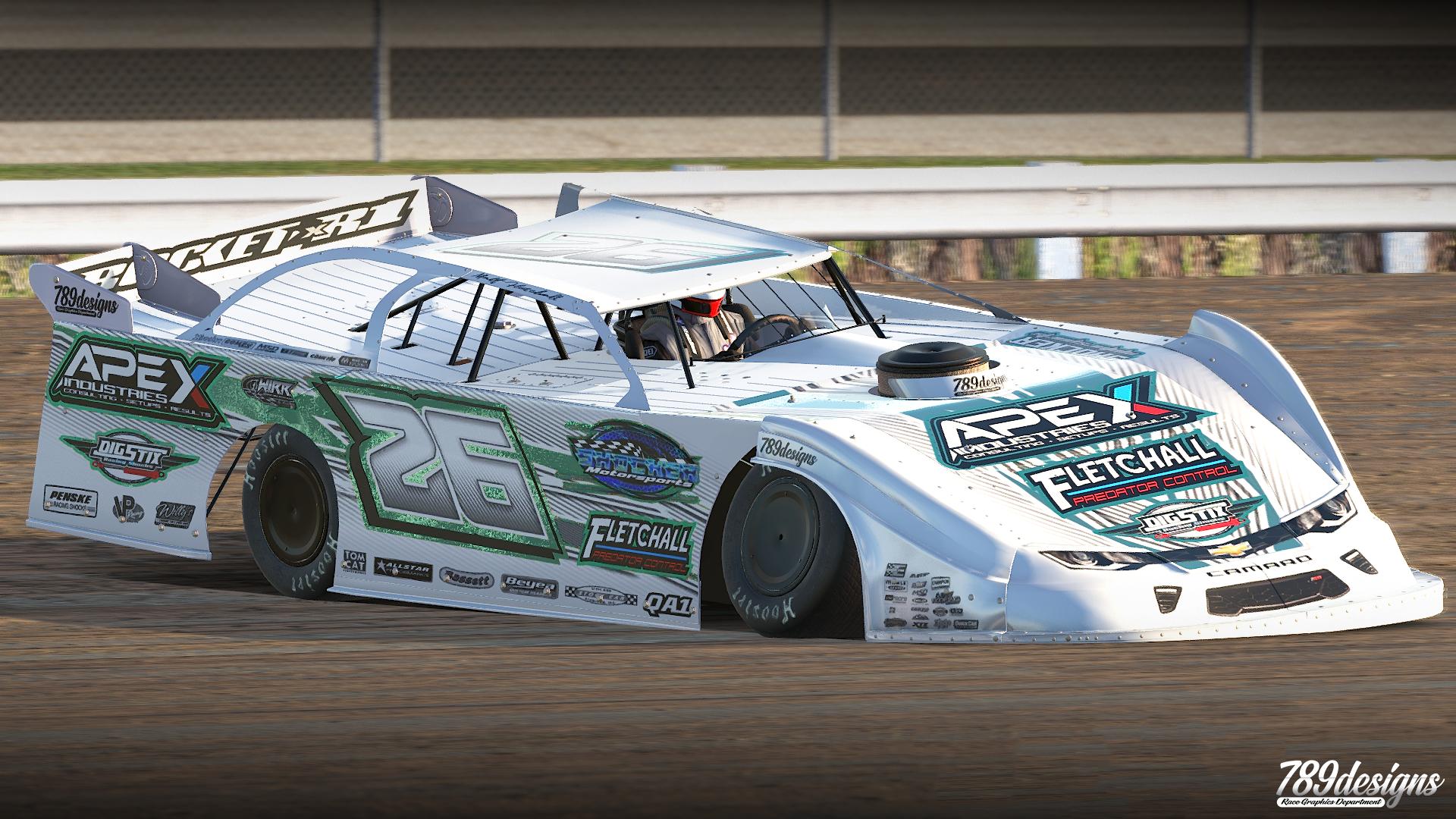 Preview of Matt Fletchall Dirt Late Model by Garrett Marshall