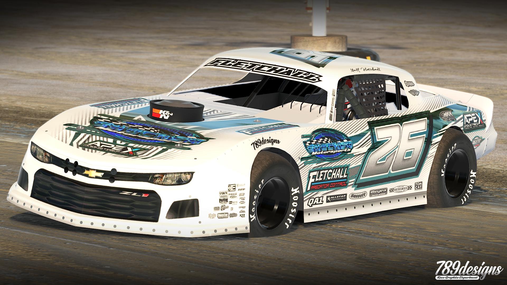 Preview of Matt Fletchall Dirt Street Stock by Garrett Marshall