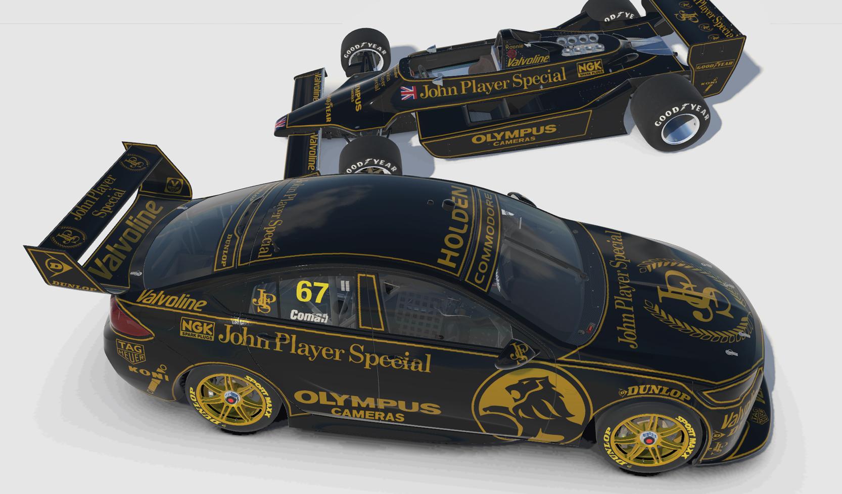 Preview of Supercar V8 Holden JPS by Clyde Coman