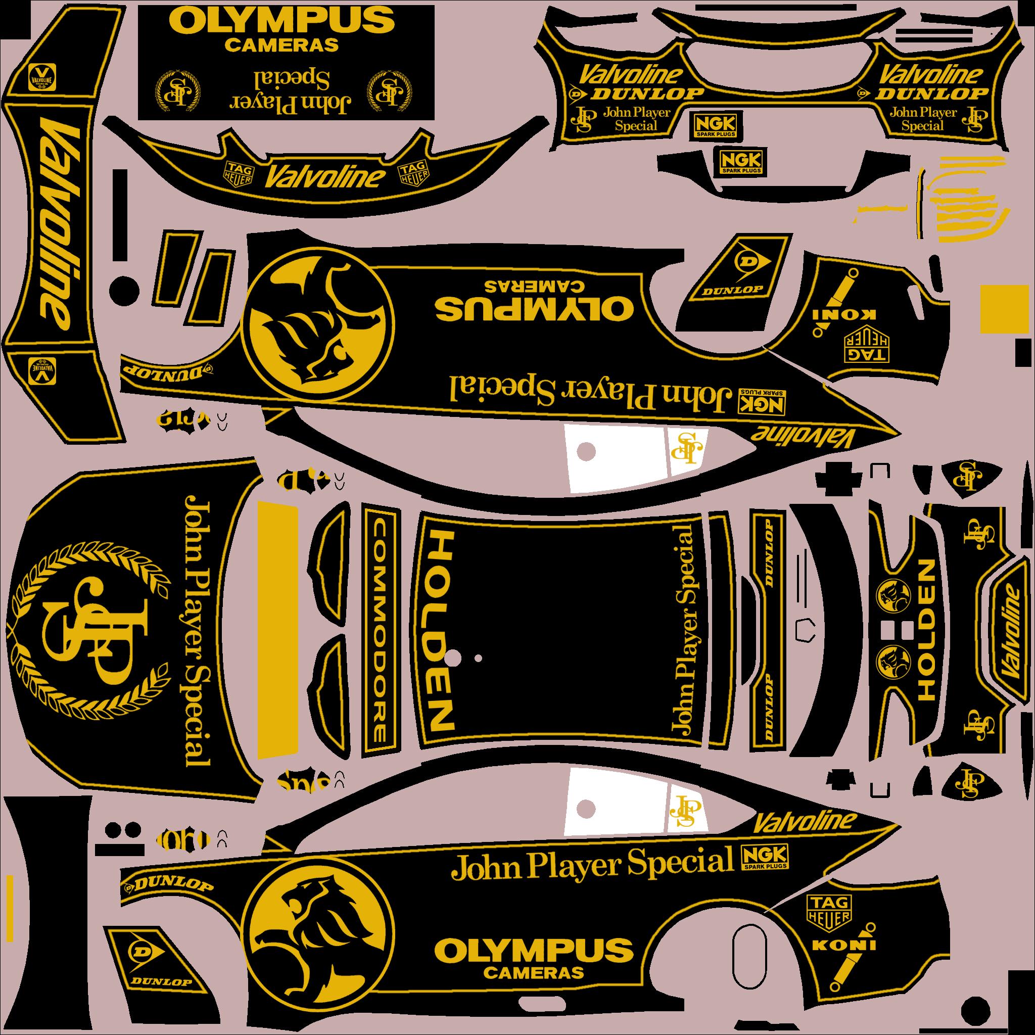 Preview of Supercar V8 Holden JPS by Clyde Coman