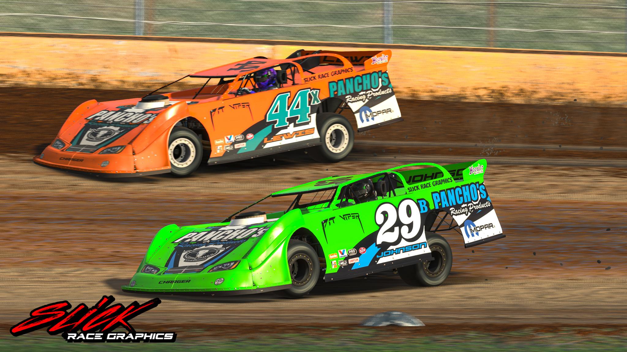 Blaise Lewis 44x Dirt Late Model by Dillan B. - Trading Paints