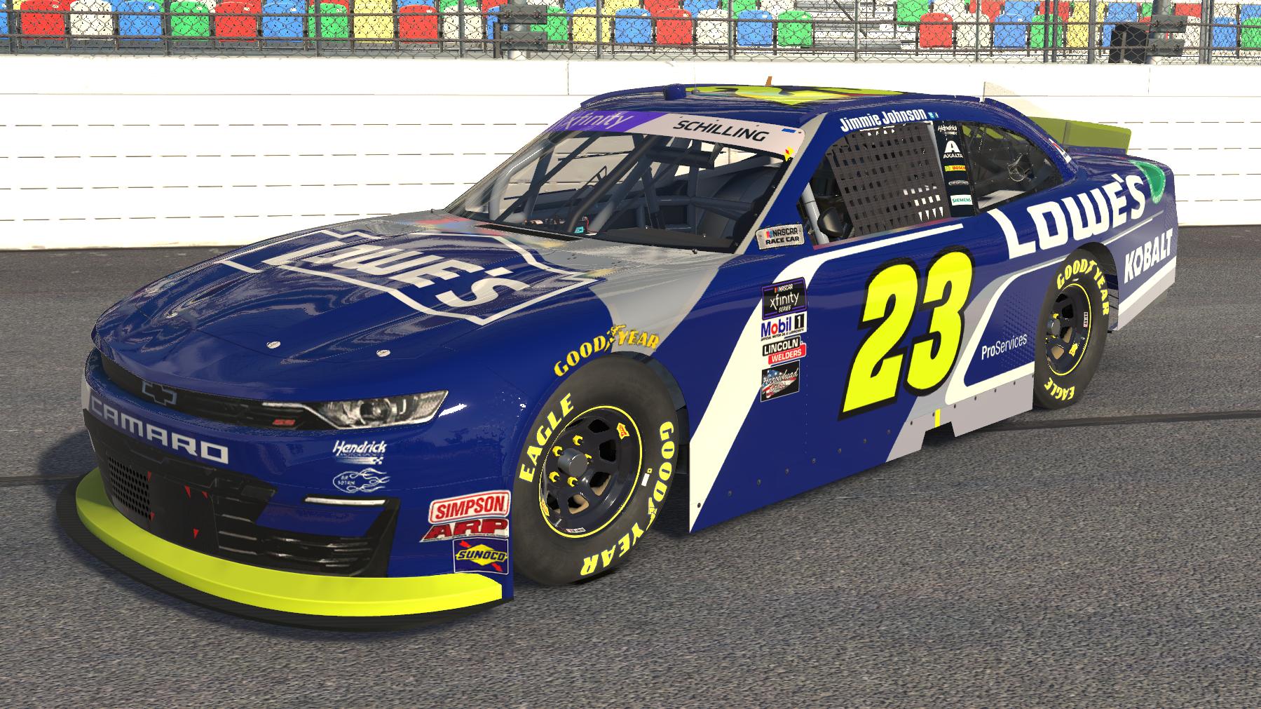 Preview of Jimmie Johnson 2016 Lowes Chevorlet by Evan Schilling