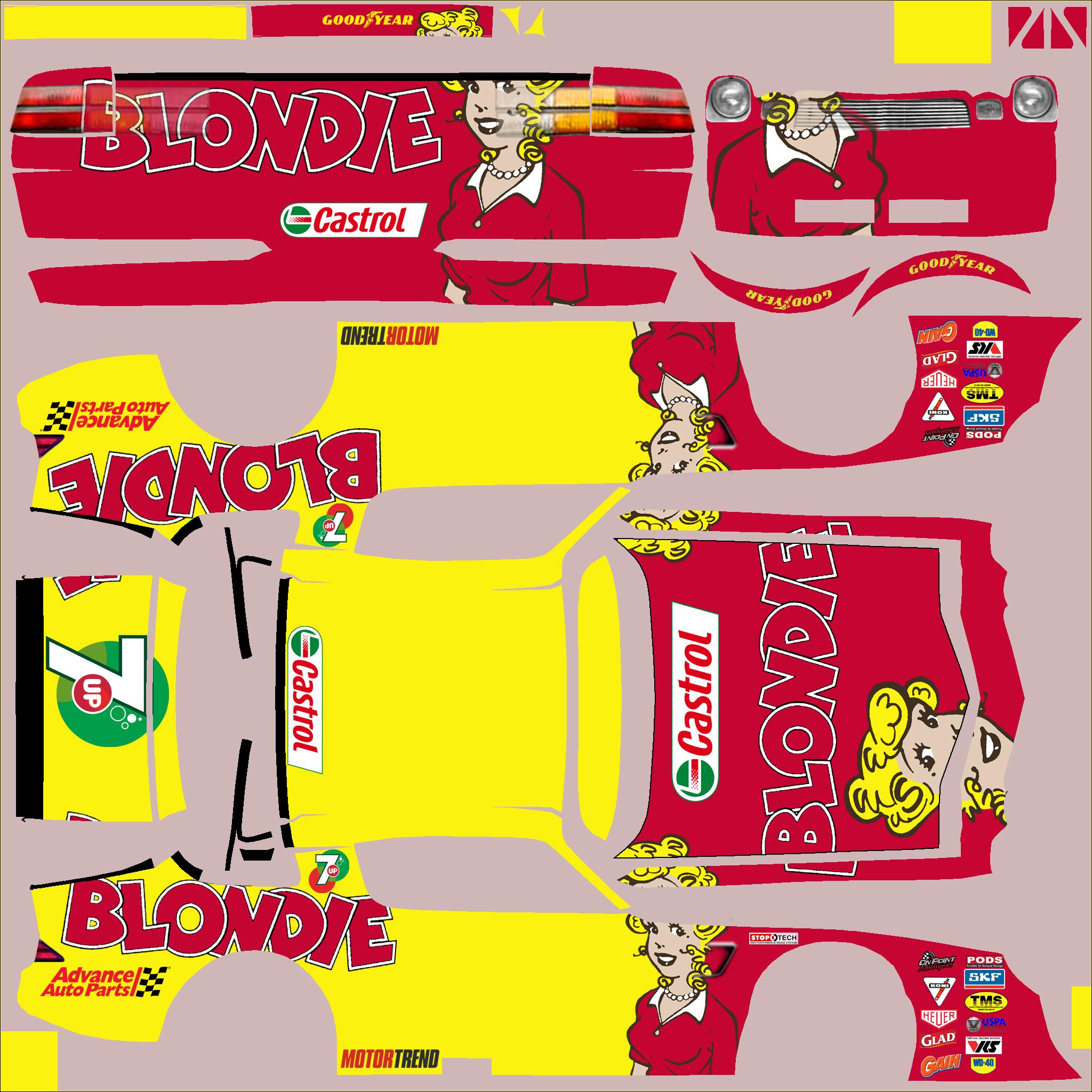 Preview of Street Stock Blondie by Clyde Coman
