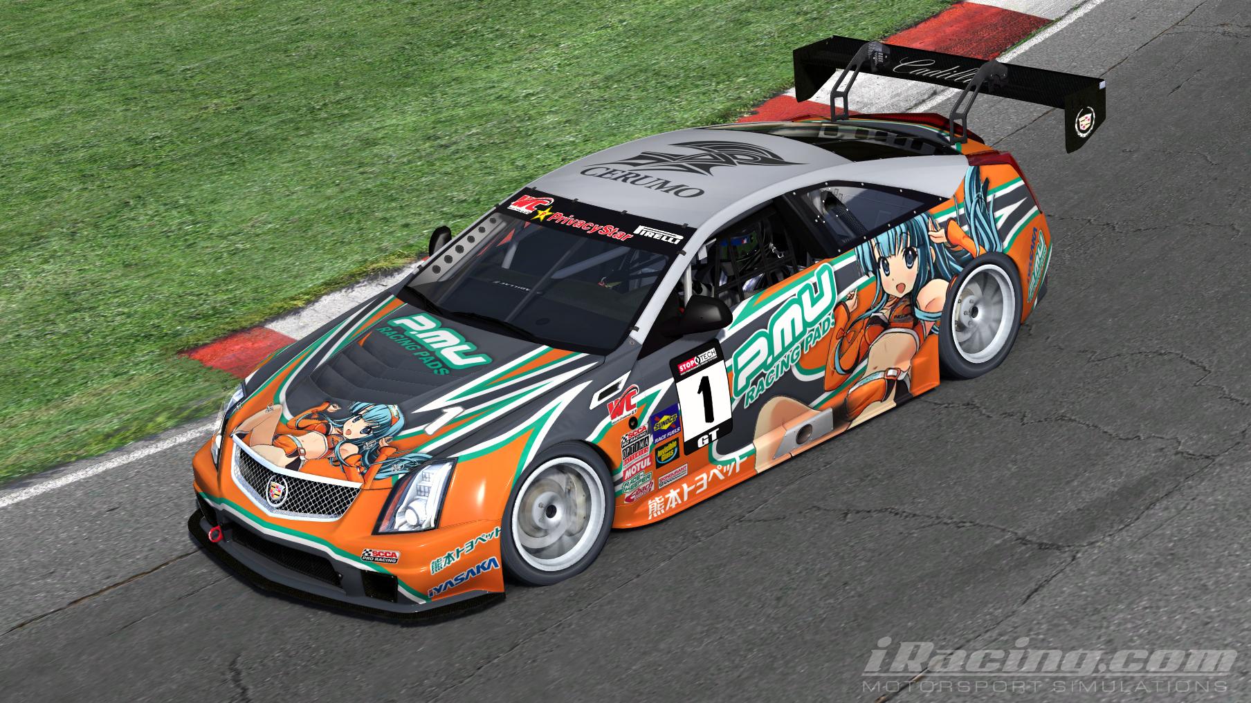 Preview of P.MU / CERUMO INGING (Formula Nippon) [Itasha] by Justin S Davis