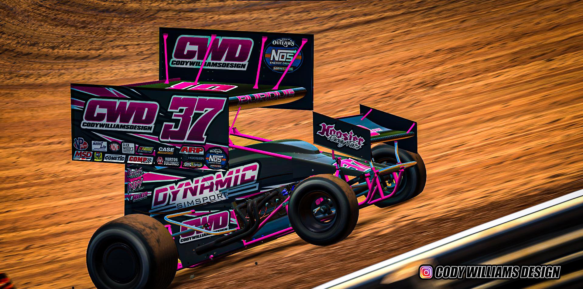 Purdue Rice Car Aiden Purdue NW Sprint Car! by Cody G Williams - Trading Paints