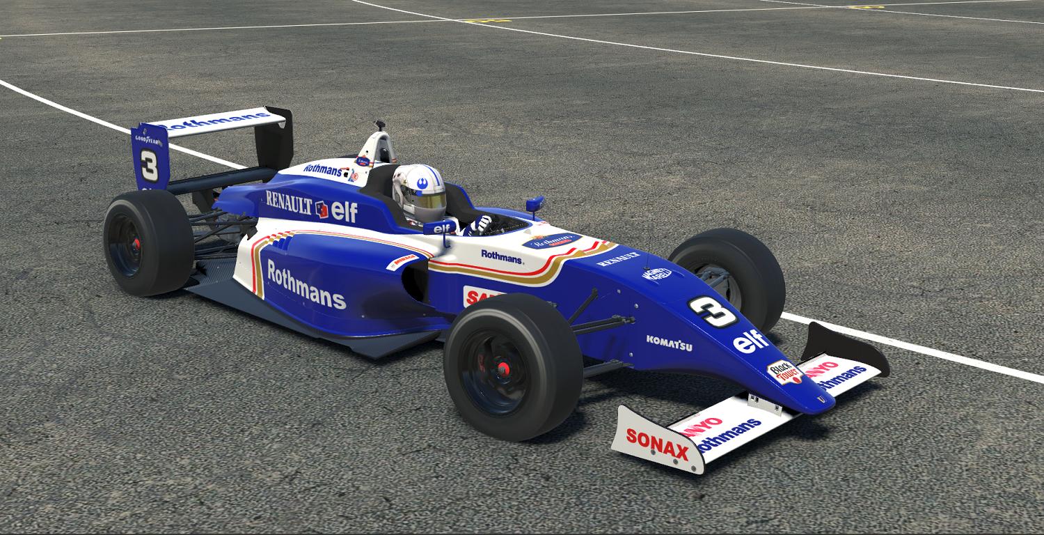 Dub Customs Rothmans Rothmans USF17 by Bruce Funderburg - Trading Paints