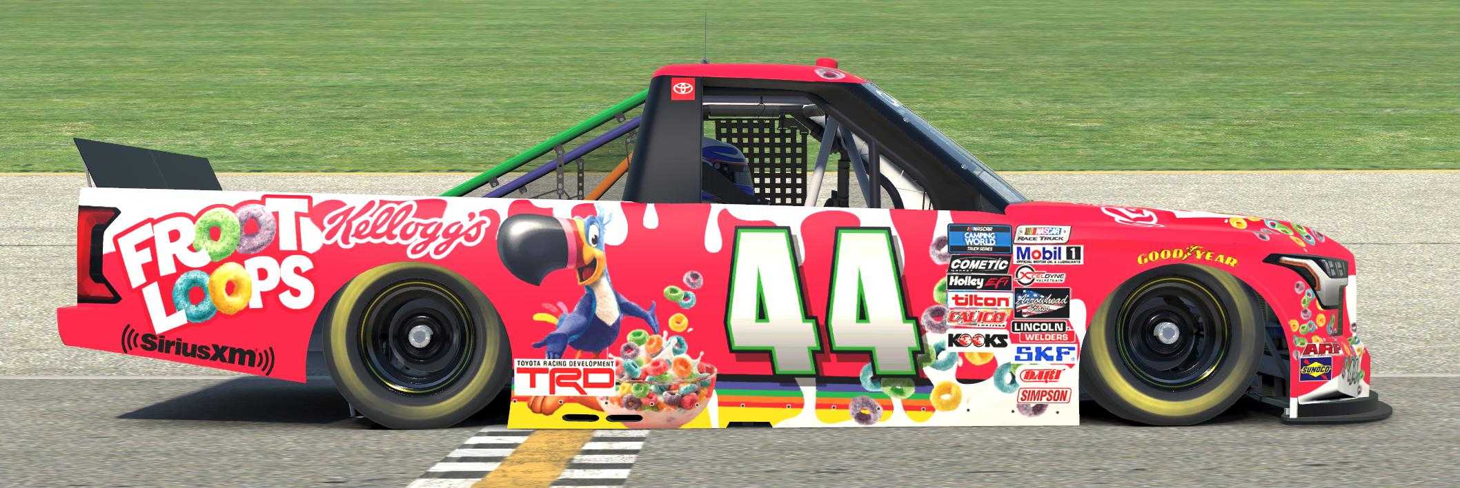 Toyota Tundra Truck 2022 Kelloggs Froot Loops Cereal by Brian J