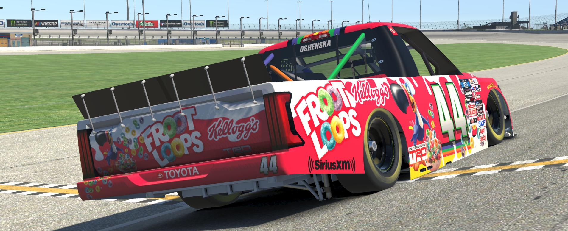 Toyota Tundra Truck 2022 Kelloggs Froot Loops Cereal by Brian J