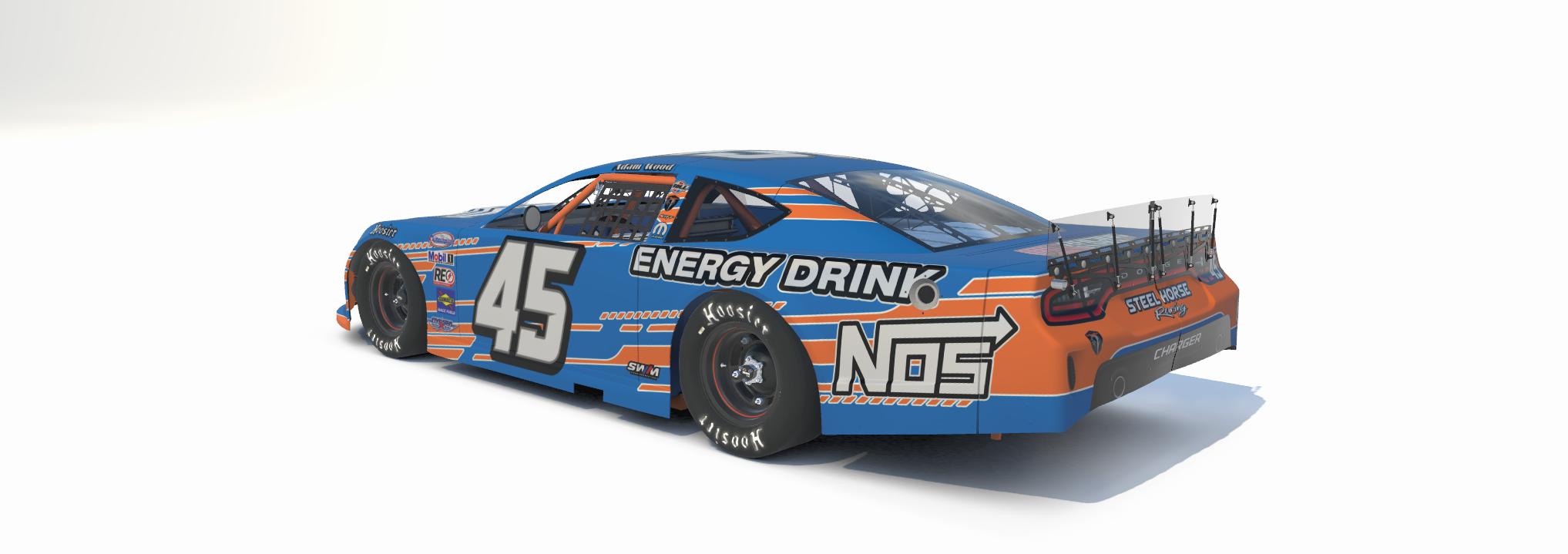 Preview of NOS Energy Drink Blue Hellcat by Adam S Wood