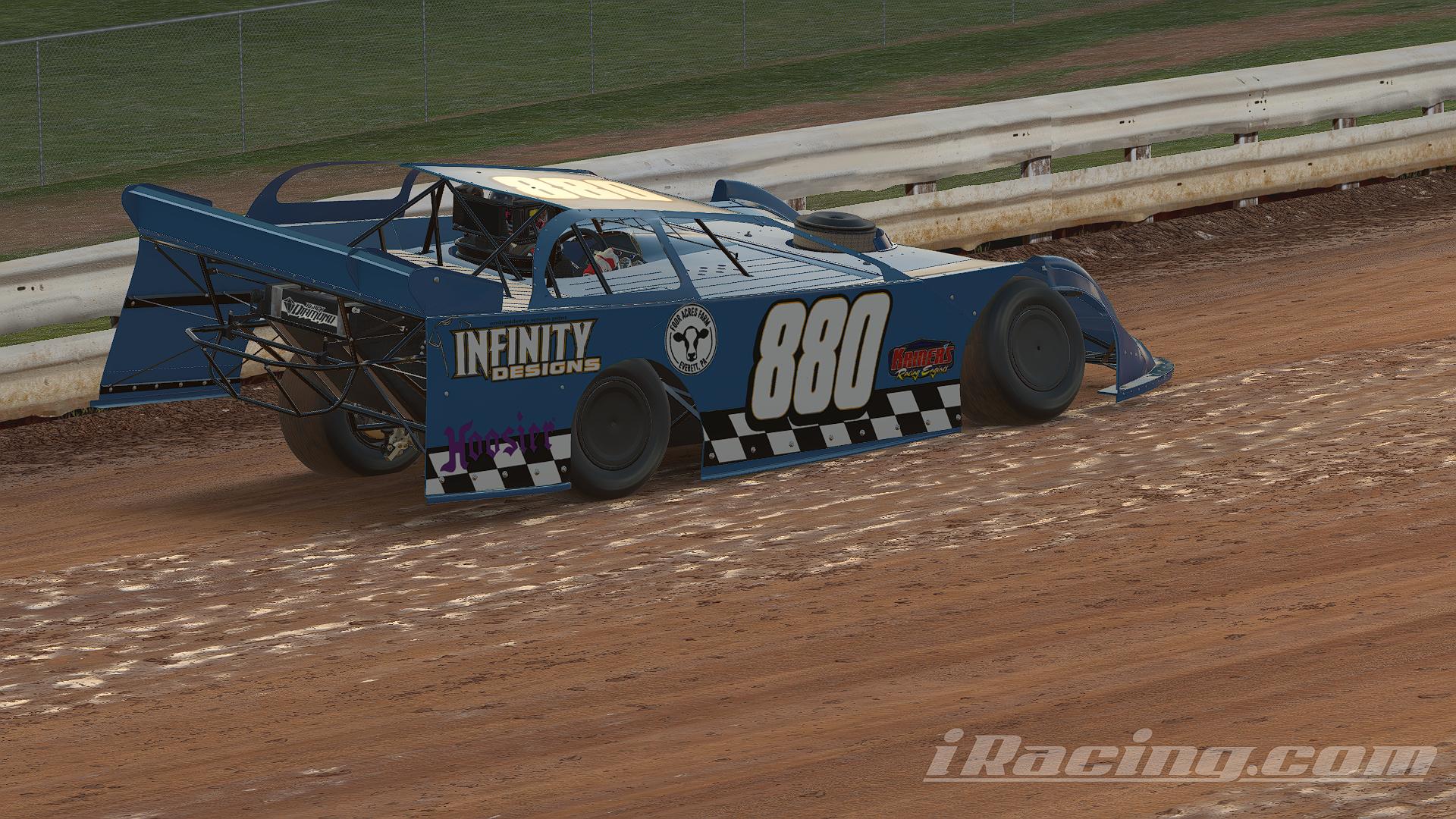 Preview of Brady Beavers Dirt Late Model (based off Todd Ritcheys car from 2000) by Brady Beavers