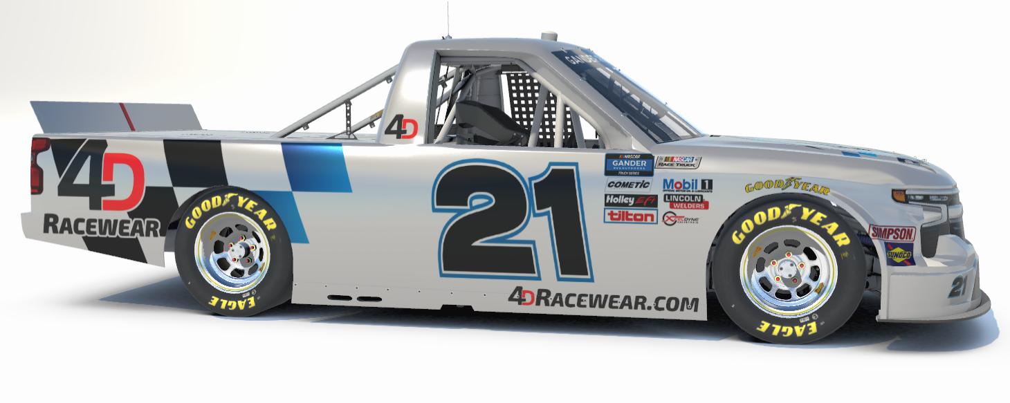 Preview of 4DRacewear.com Chevy Silverado - Silver by Jim H.