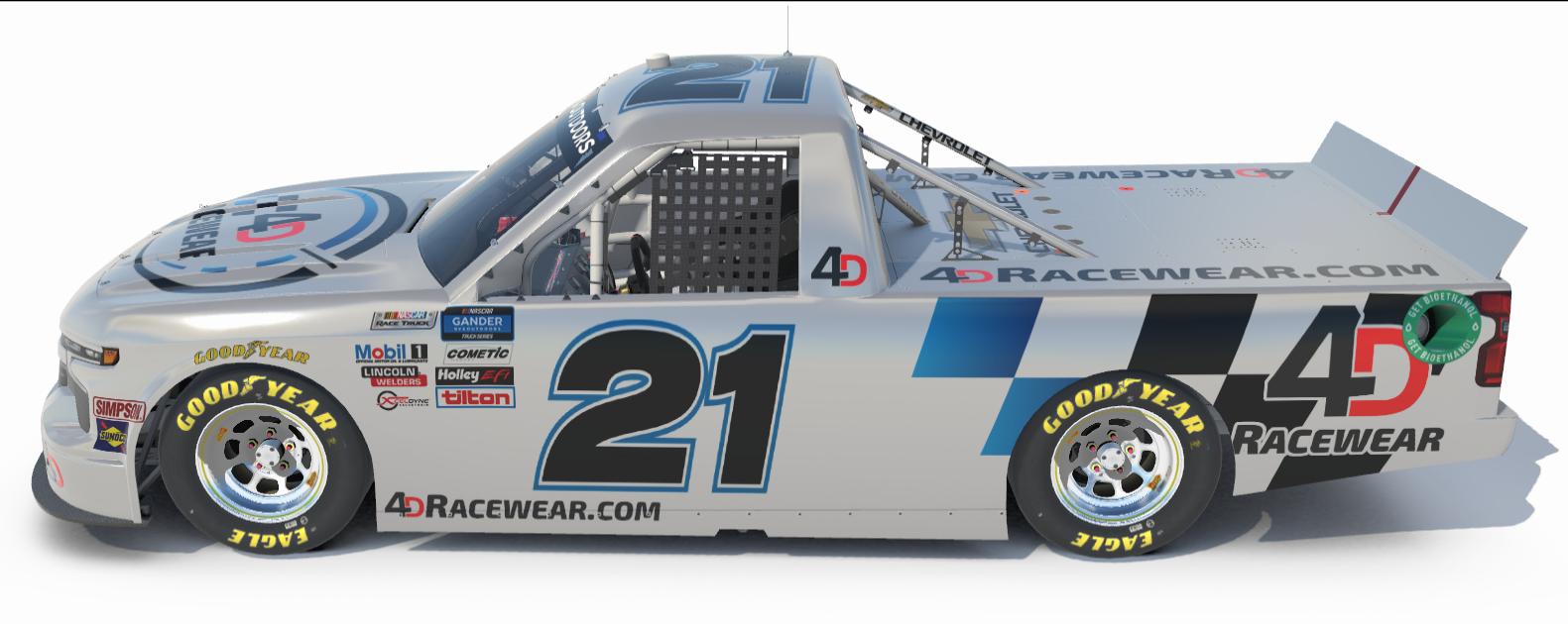 Preview of 4DRacewear.com Chevy Silverado - Silver by Jim H.