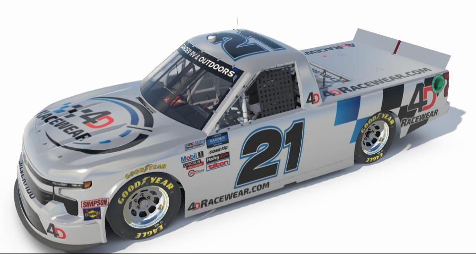 Preview of 4DRacewear.com Chevy Silverado - Silver by Jim H.