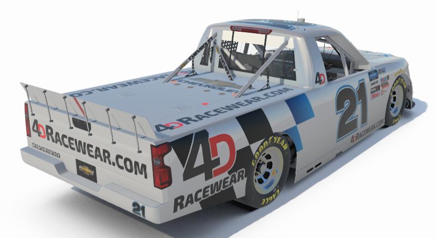 Preview of 4DRacewear.com Chevy Silverado - Silver by Jim H.
