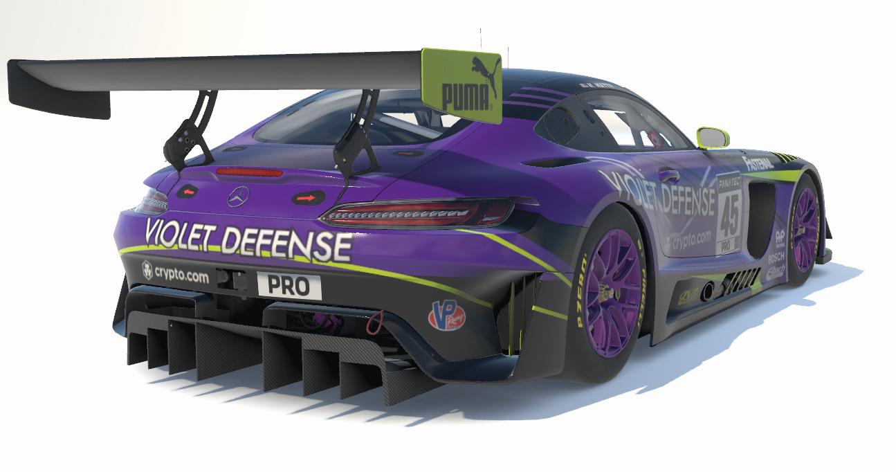 Preview of Violet Defense 2020 GT3 Mercedes by Mike W.