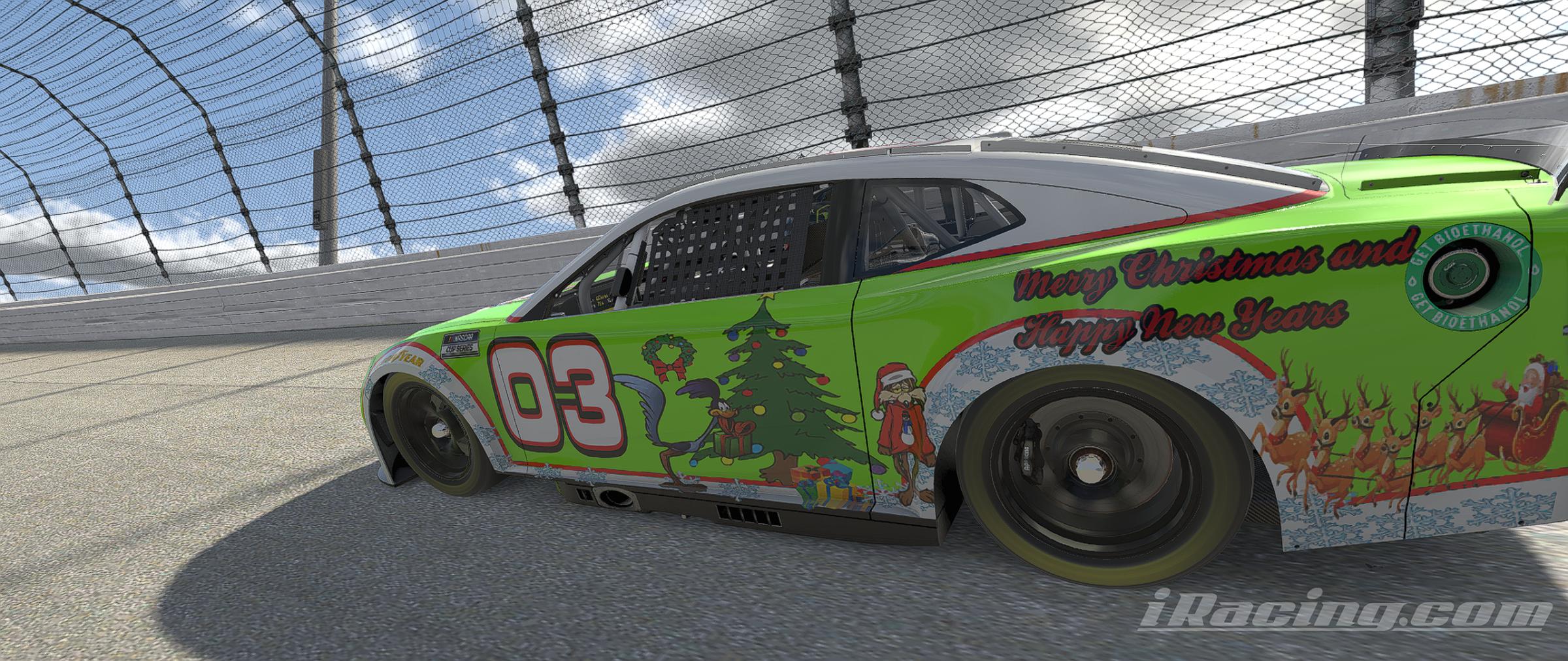 Preview of Looney Tunes Christmas next gen car by Cody Weathers
