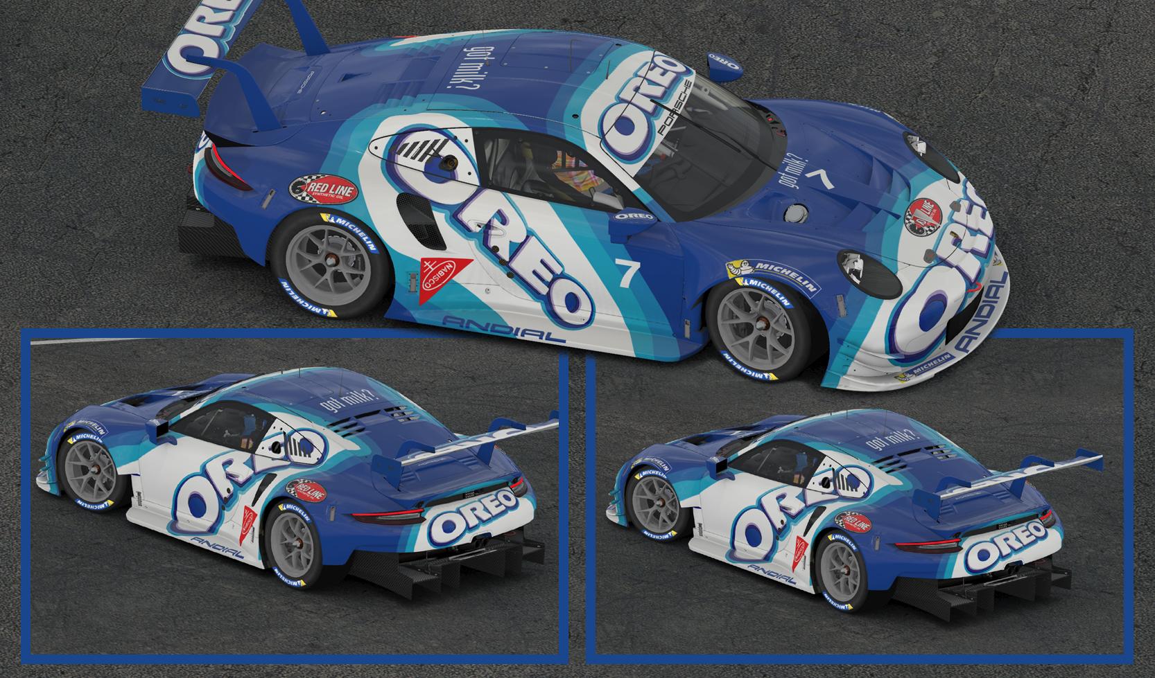 Preview of Porsche 911 RSR Oreo by Clyde Coman