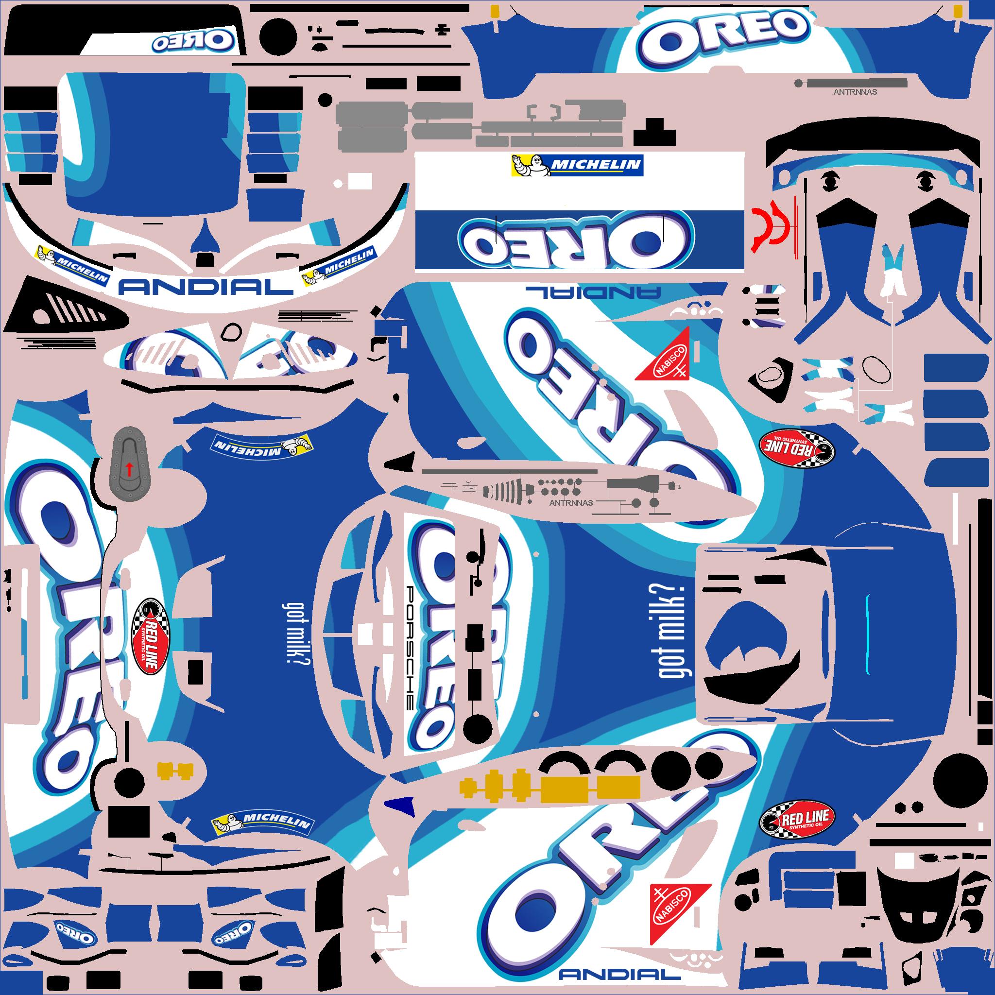 Preview of Porsche 911 RSR Oreo by Clyde Coman