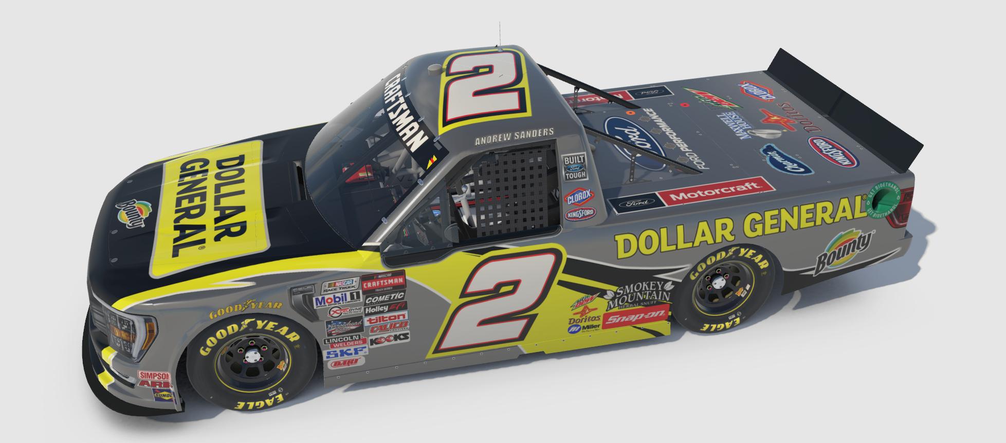 Preview of Andrew Sanders Dollar General Craftsman Truck (2023 Customer Ride) by Patrick Shafer
