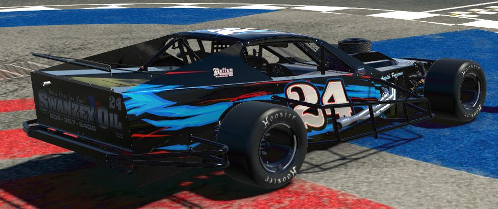 Team Patnode Racing #24 Todd Patnode Monaco Modified (Custom Number) by David K. - Trading ...