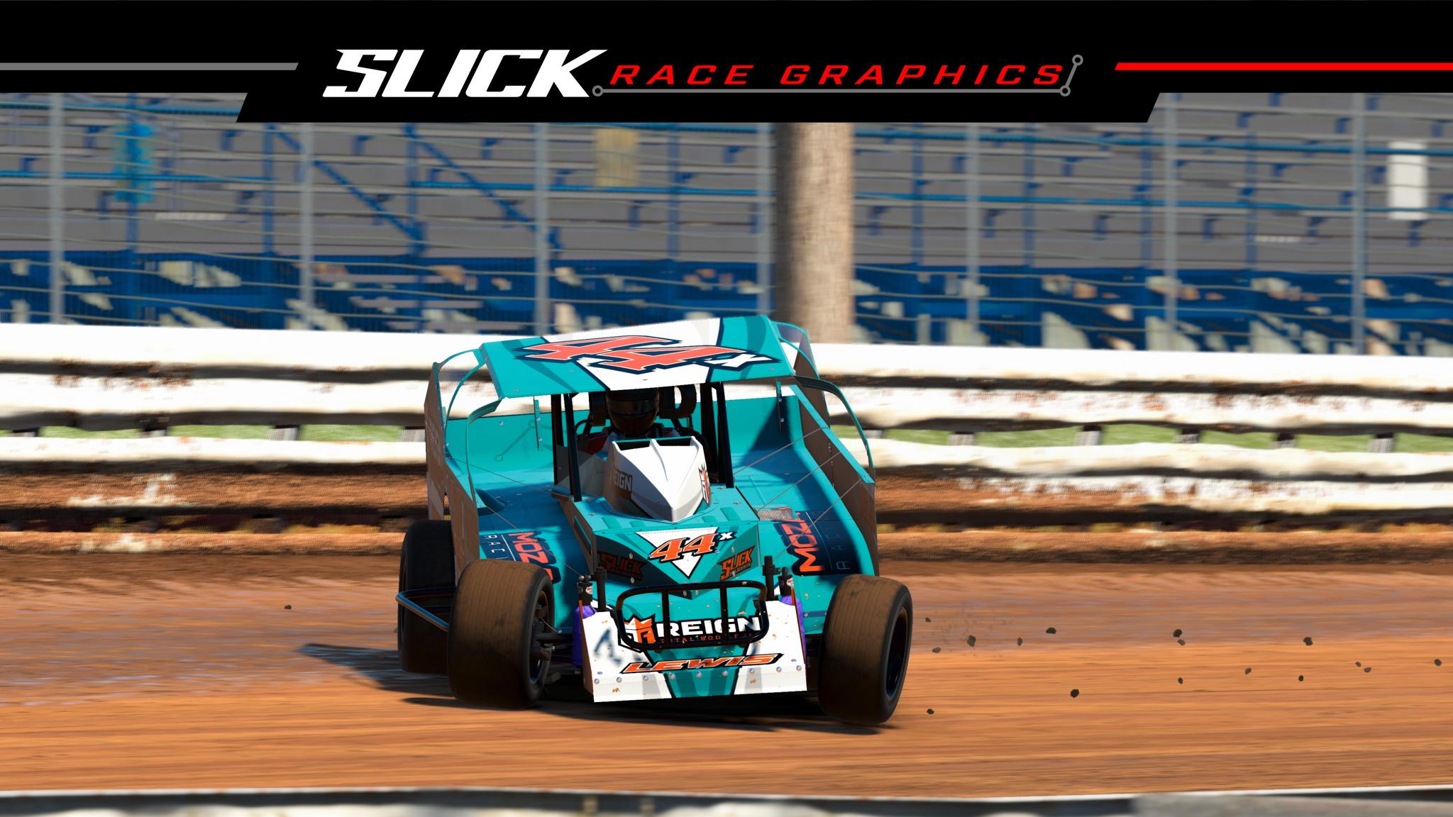 Preview of Blaise Lewis #44x Modern Big Block Modified by Dillan B.