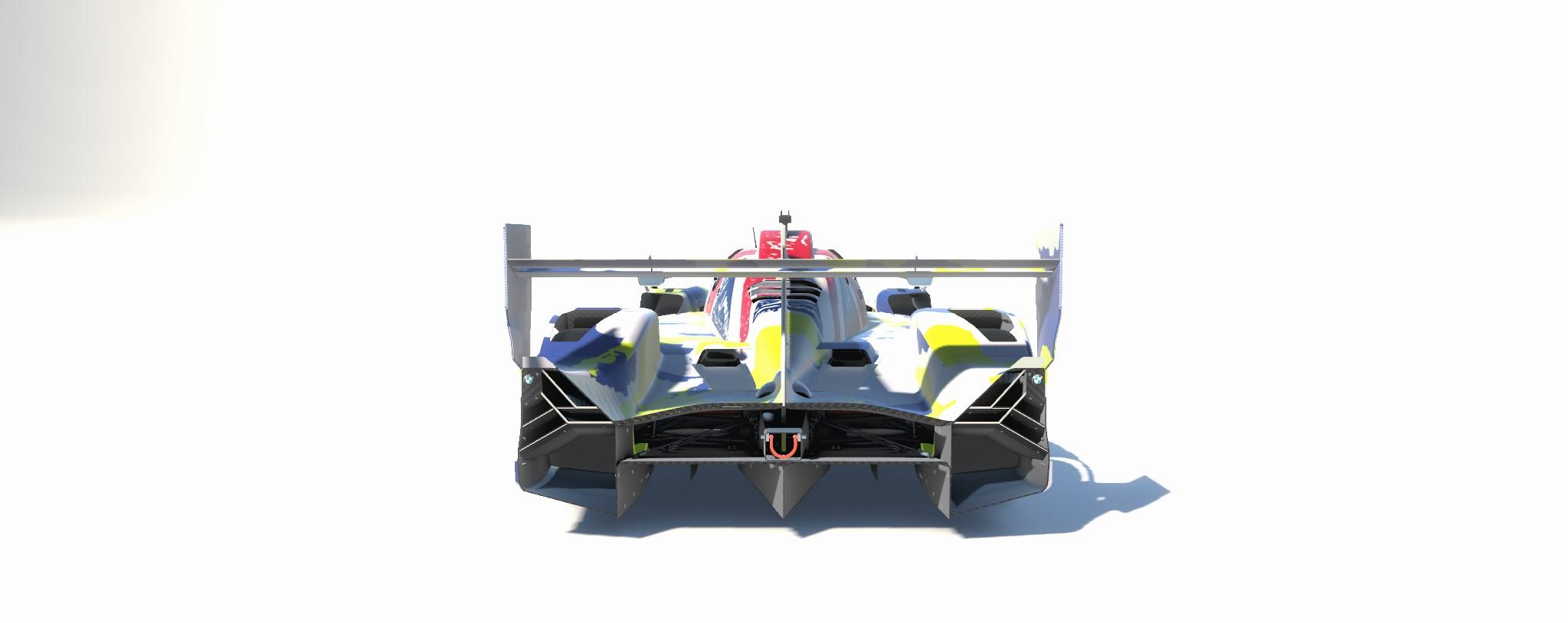 Sim Racer Painter Example Just An Average Sim Racer BMW V8 LMDh Camo by Kev Aylett - Trading Paints