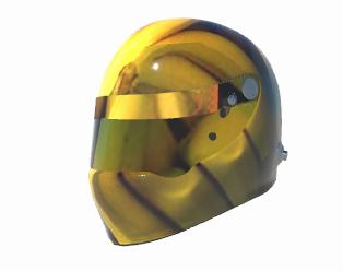 banana helmet by Ridley Turner - Trading Paints