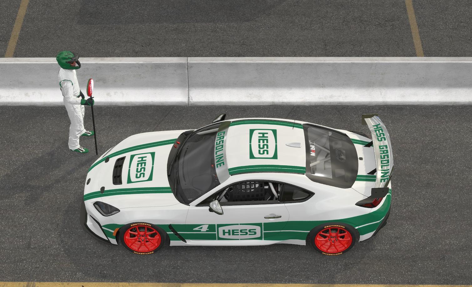 Preview of Hess Toy Toyota GR86 (Driver suit available) by Adam Schnapper