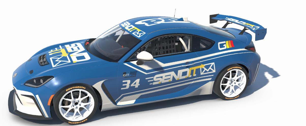 Team SENDIT in Blue by John L. - Trading Paints