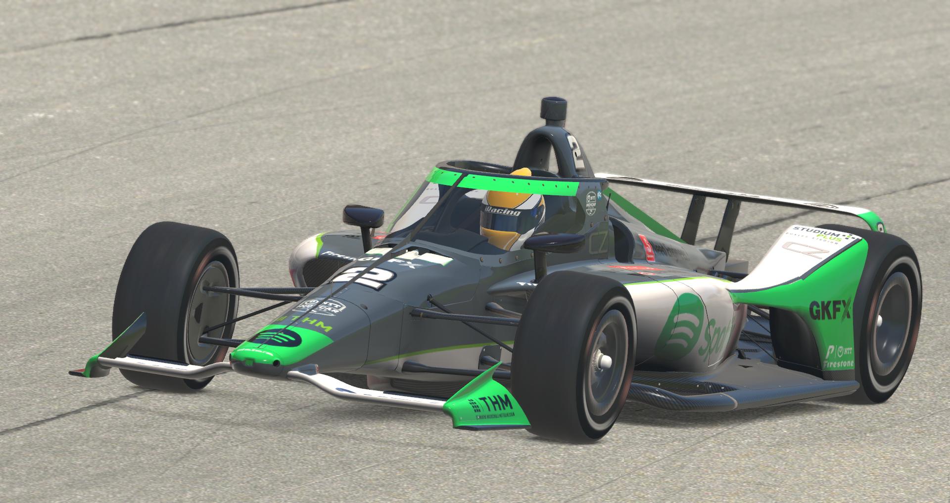 Preview of Spotify Indycar Dallara IR18 by Christian Zielke