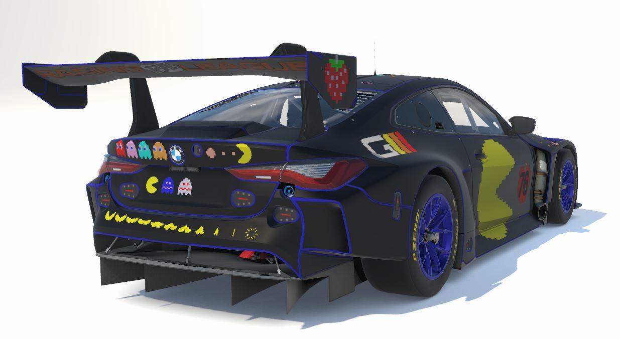 Preview of BMW M4 GT3 Pac Man for PA League 8 Bit Arcade Week  by Scott Lear