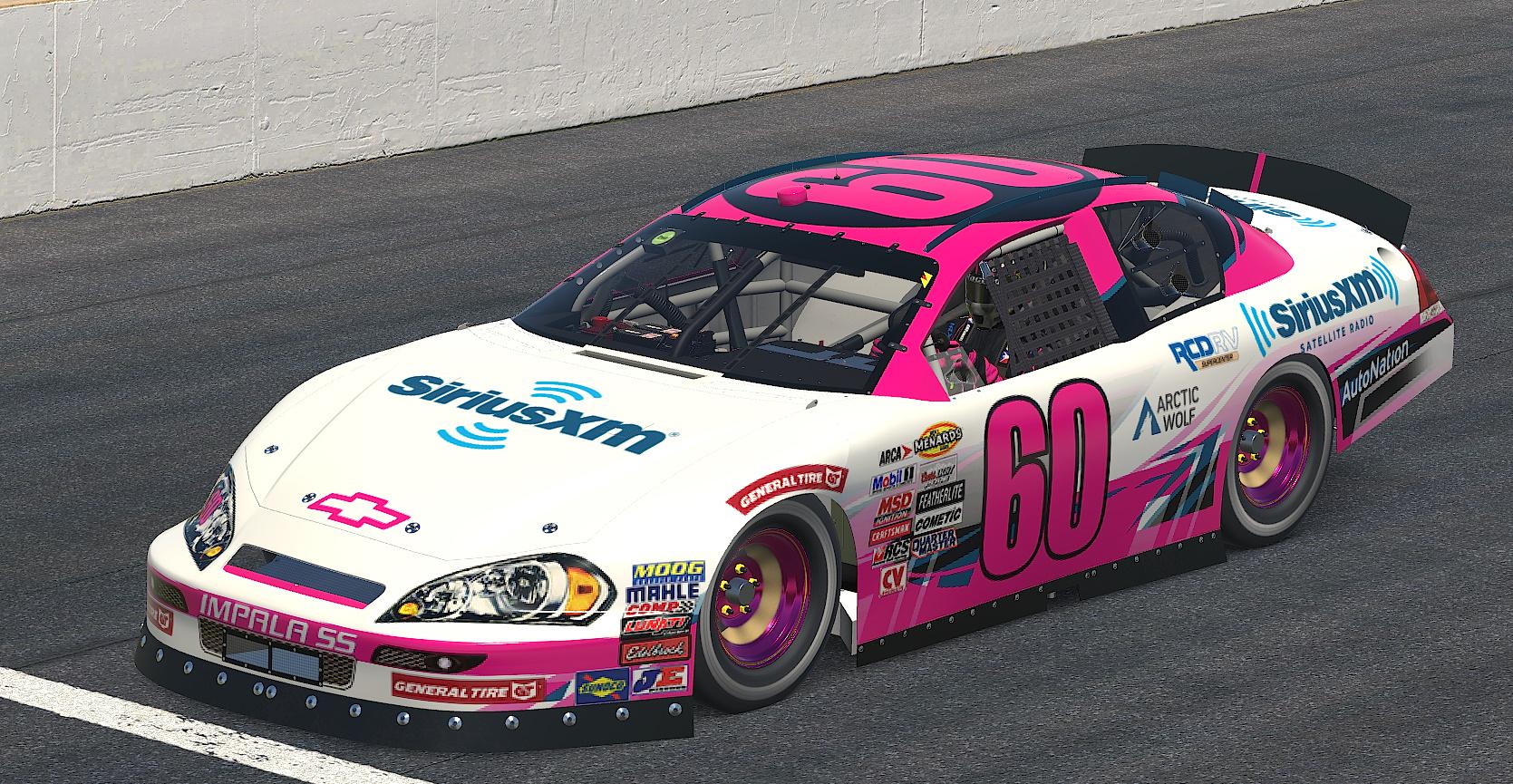 Preview of MSR SiruisXM/AutoNation ARCA Car (Custom #60) by Chance Campbell
