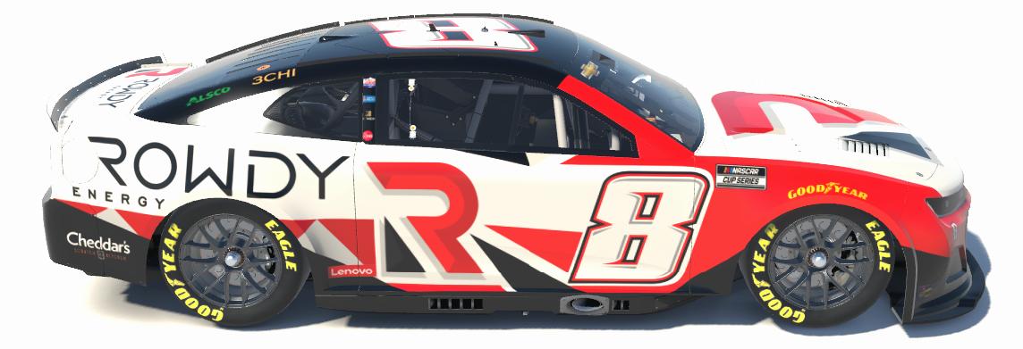 Preview of Kyle Busch Rowdy Energy 2023 Fictional (Custom #) by Gary P.