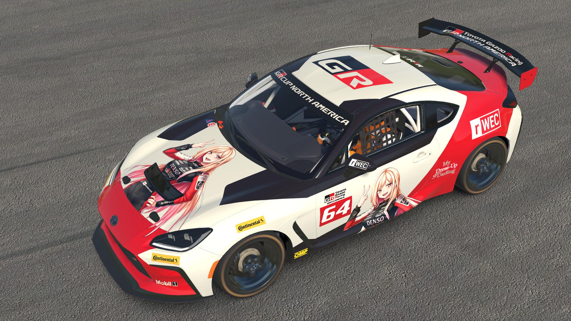 Preview of Marin Hirakawa Toyota GR86 by Jasper De Jong