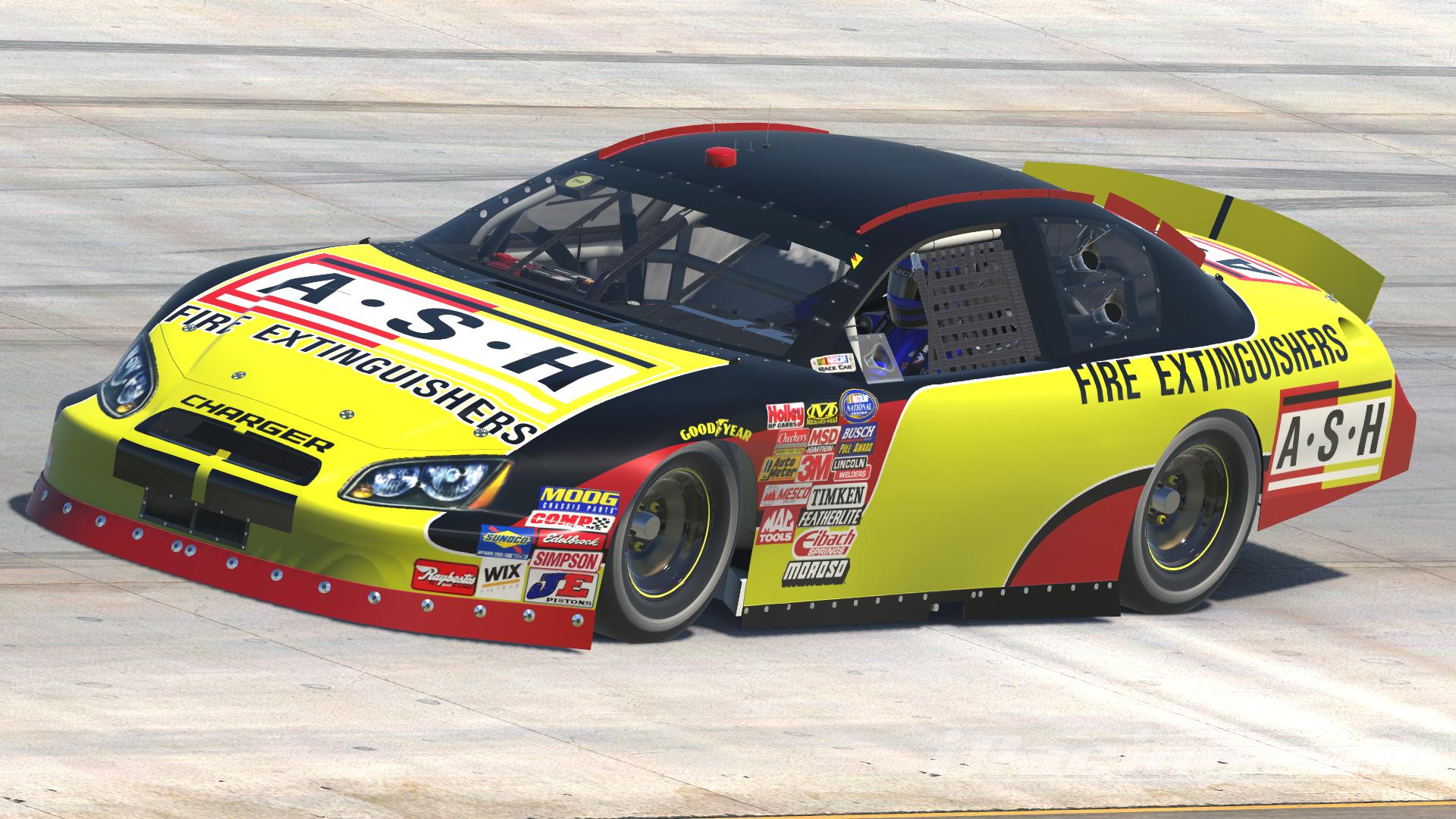 Preview of EA NASCAR ASH Fire Extinguishers Fantasy Scheme by Bryson Hixenbaugh