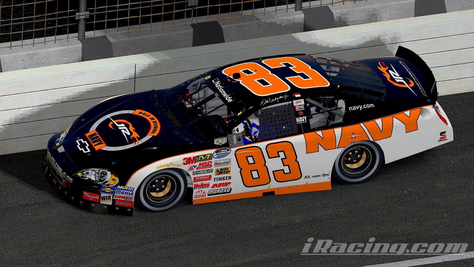 Preview of 2008 Dale Jr #83 Navy Chevy Monte Carlo by Bryson Hixenbaugh