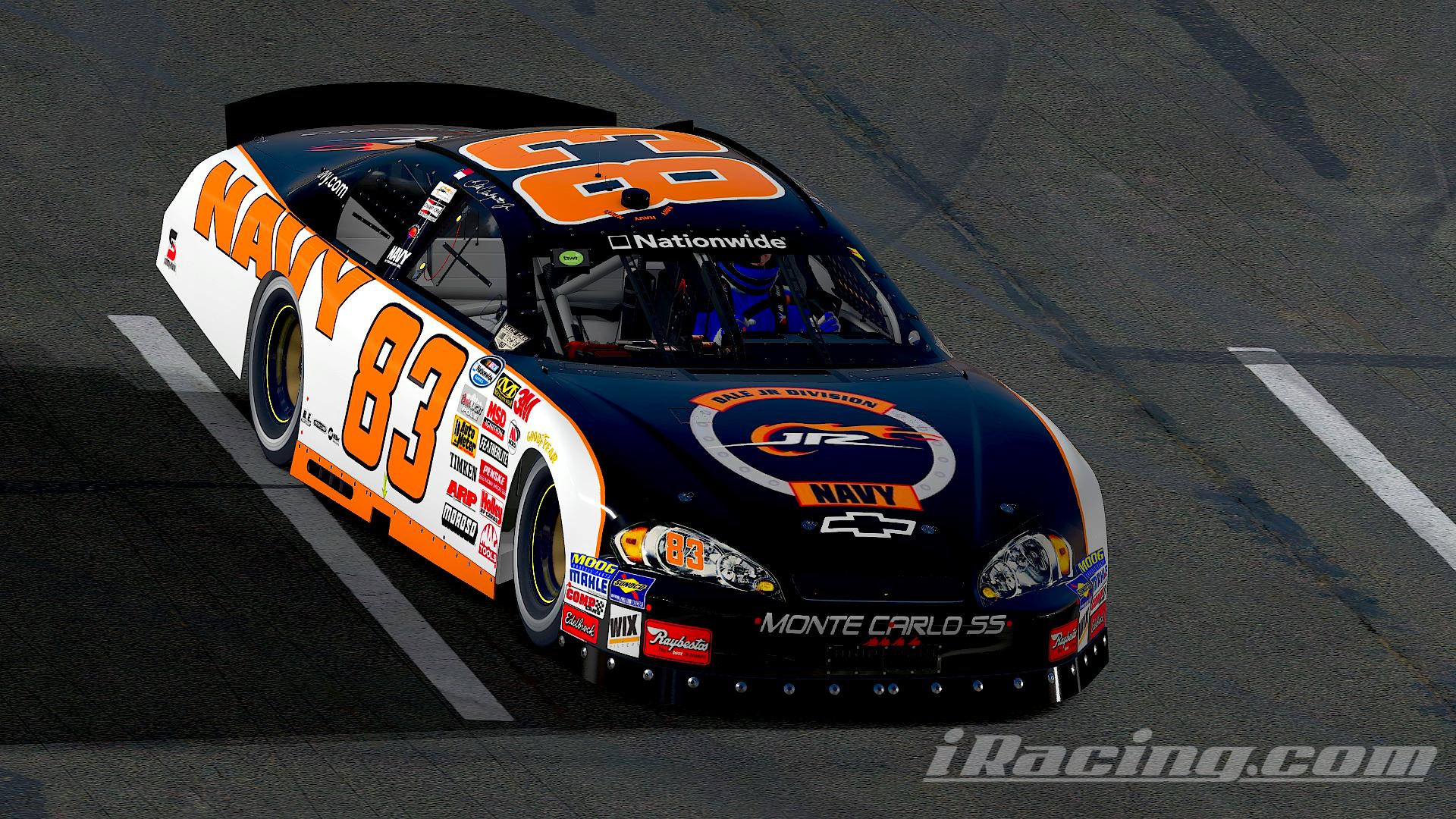 Preview of 2008 Dale Jr #83 Navy Chevy Monte Carlo by Bryson Hixenbaugh