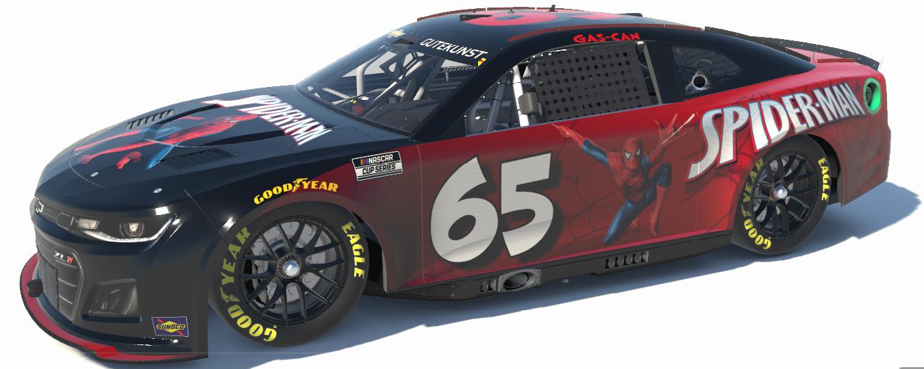 Preview of Jim Oot HTL Fundraiser SPIDERMAN 65 Camaro by Jon Gutekunst