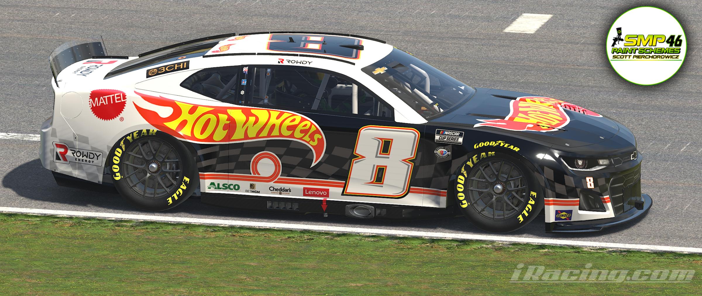Preview of Kyle Busch Hot Wheels Fictional No # by Scott Pierchorowicz