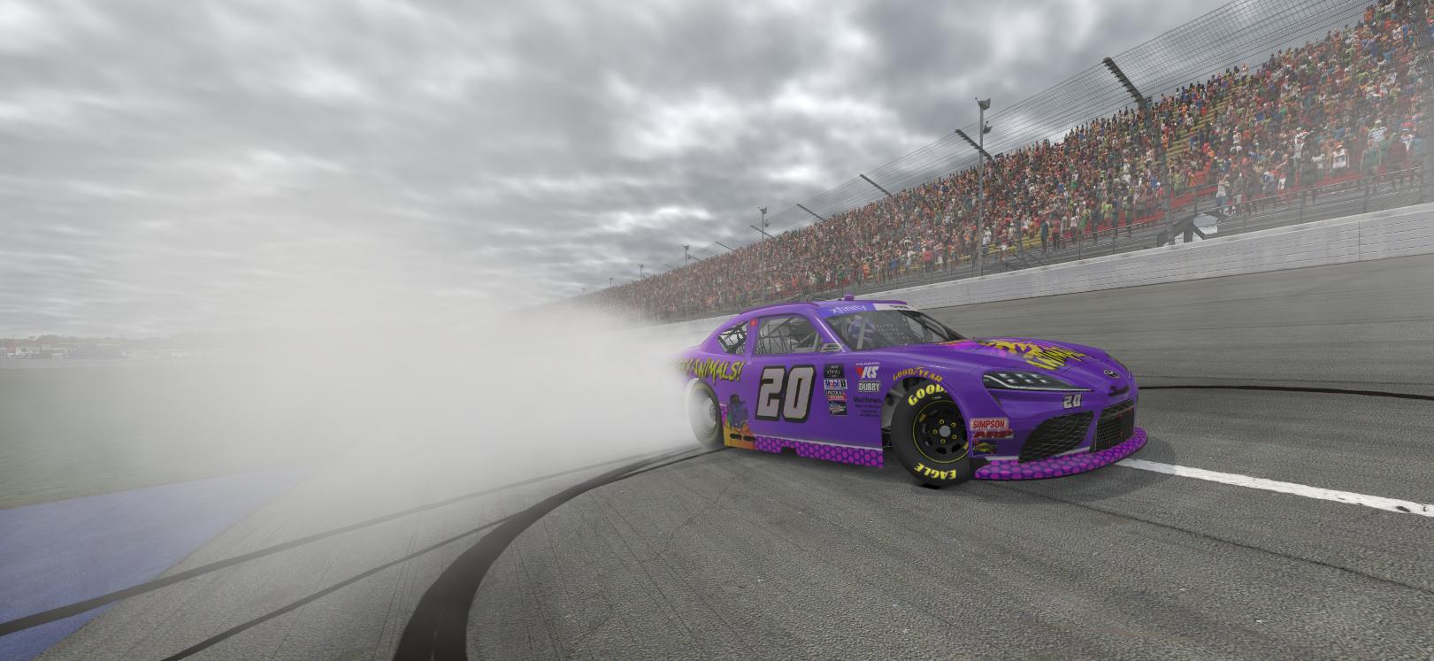 Preview of Hangry Animals Xfinity Toyota Supra 20 ASL by Todd Chase