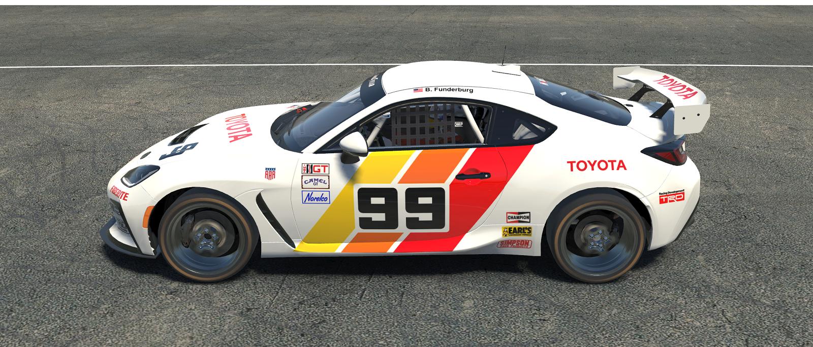 Preview of AAR Toyota GR86  by Bruce Funderburg