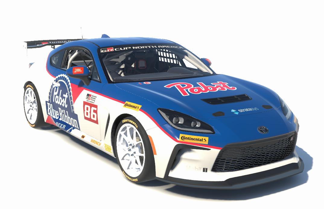 Preview of Toyota GR86 - Pabst Blue Ribbon - PBR  by Dave Hernandez